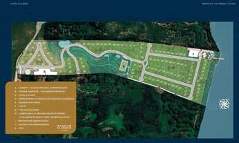 Imagem 2: Lote de 1591,62m² respectivamente, no Condomínio Rancho Aliança