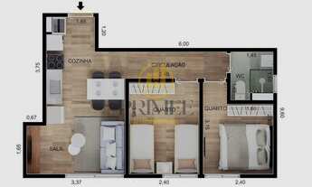 Imagem 7: Apartamento à Venda em Jardim Atlântico