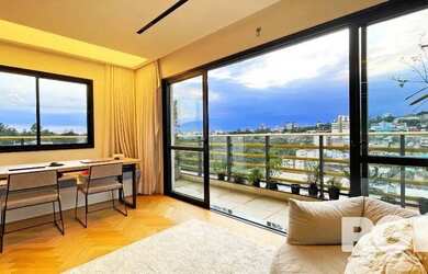 Imagem 4: Apartamento de 72 m2 para alugar com 1 suíte, banheiro social com depósito e 2 vagas, fina