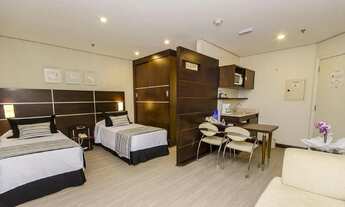 Imagem 2: Flat Transamérica Nações Unidas disponível para venda com 28m² e 01 vaga de garagem