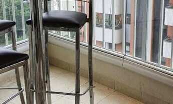 Imagem 3: Apartamento com 1 dormitório para alugar, 50 m² por R$ 6.000,00/mês - Cidade Monções - São