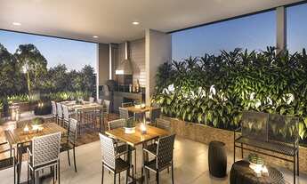 Imagem 5: Apto de 87 m² em 02 dorm. com 01 suíte, 02 vagas de garagem, terraço com churrasqueira no