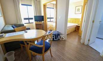 Imagem: Flat com 1 dormitório para alugar, 31 m²