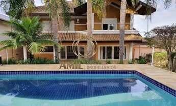 Imagem 2: LE Casa Assobradada De 465m² Com 4 Dormitórios Sendo 2 Suítes Em Condomínio Fechado No Aqu