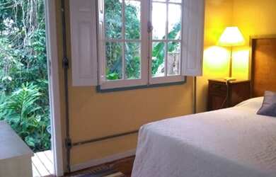 Imagem 2: Bangalô equipado com vista para o jardim na Lagoa da Conceição