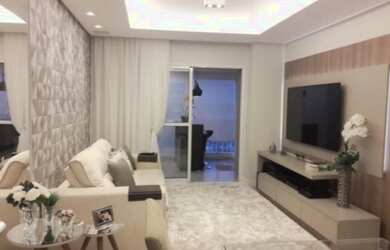 Imagem 2: Apto para locação 103m2, varanda gourmet, completamente mobiliado