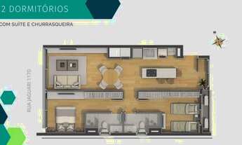 Imagem 5: Apartamento com 2 dormitórios à Venda no Bairro Cristal