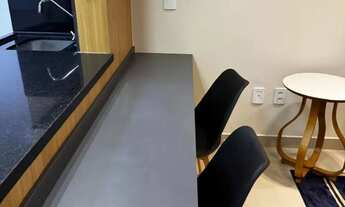 Imagem 4: Alugo Flat Mobiliado e Decorado 1 Vaga Climatizado Com Lava e Seca Setor Marista - Goiân