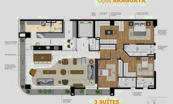 Imagem 6: Opus Araguaya 2601 Apartamento 182M - Setor Marista - 3 Suítes - Direto com o Proprietário