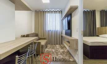 Imagem 1: Apartamento com 1 quarto e 1 vaga para aluguel no Centro de Curitiba