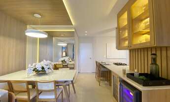 Imagem 3: Apartamento com 122,91 m2 sendo 3 dormitórios, lavabo, ampla varanda gourmet e 2 vagas