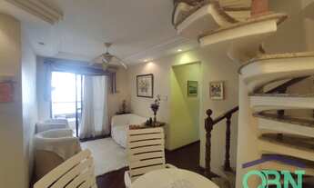 Imagem 4: Cobertura duplex com 3 dormitórios à venda, 222 m² - Ponta da Praia - Santos/SP