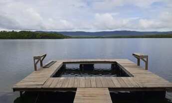 Imagem 1: Vende-se lote, condomínio fechado com energia de 2.432,35 m², Lago Cana Brava, Minaçu-GO