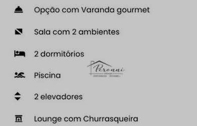 Imagem 5: Apartamento com 2 dormitórios para alugar, 46 m² por R$ 2.230/mês - Jardim Antártica - Rib