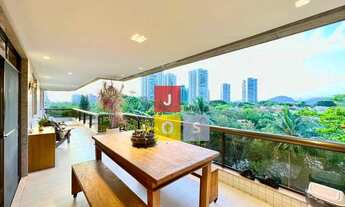 Imagem 2: Apartamento alto luxo para venda 4Qts c/ 220m ² Semi mobiliado c/ Box Privativo. na Barra