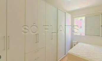 Imagem 6: Apartamento disponível para locação no Moema Top Life com 42m², 1 dormitório e 1 vaga de g