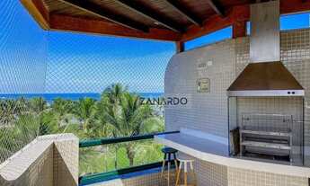 Imagem 3: Cobertura pé na areia e vista mar 3 dormitórios, 150 m² - venda por R$ 4.000.000 ou alugue