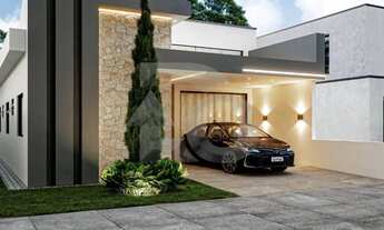 Imagem 2: Casa em Construção no Condomínio Villaredo - 125m², 3 Quartos, 2 Banheiros e 2 Garagens