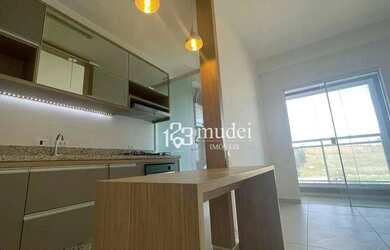 Imagem 4: Apartamento com 1 dormitório para alugar, 49 m² por R$ 2.950,00/mês - Jardim Do Sul - Brag