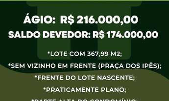 Imagem: VENDE-SE LOTE COM 367,99 M2 - JARDINS CAPRI