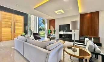 Imagem 3: Casa beira lago mobiliada c/ 05 suítes, elevador e piscina à venda, 450 m² - Condomínio En