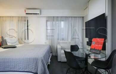 Imagem 5: Flat em Moema disponível para locação com 30m², 1 dormitório e 1 vaga