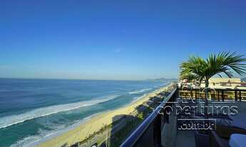 Imagem 7: Cobertura à venda na Praia da Barra da Tijuca. RJ. Frontal mar