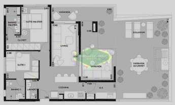 Imagem 3: Penthouse à venda, 136 m² por R$ 1.955.000,00 - Moema - São Paulo/SP