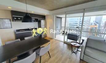 Imagem 2: Flat com 1 Quarto para alugar, 62m² - Brooklin