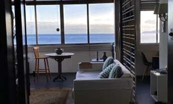 Imagem 7: Super Especial - apartamento de 1 dormitório com vista total para o mar - Santos - SP