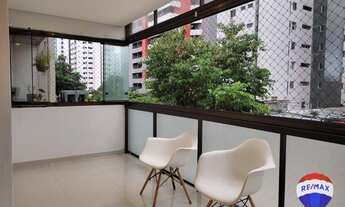 Imagem 2: Lindo Apartamento com 3 dormitórios à venda, 138 m² por R$ 550.000 - Boa Viagem - Recife/P