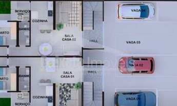 Imagem 2: Apartamento para venda tem 110 metros quadrados com 2 quartos em Vila Paris - Contagem - M