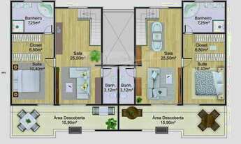 Imagem 7: Cobertura para Venda em Teresópolis, Bom Retiro, 3 dormitórios, 1 suíte, 2 banheiros, 2 va