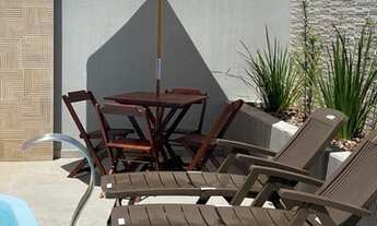 Imagem: Casa c/piscina, 3 quartos, pé na areia