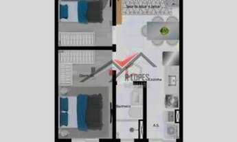 Imagem 5: Apartamento em Condomínio Padrão para Venda no bairro Vila Carrão, 2 dorm, 43 m previsão j