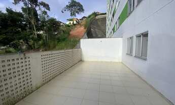 Imagem 2: Apto 2 quartos com área externa para alugar próximo da UNIPAC em Juiz de Fora