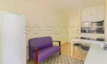 Imagem 2: Flat disponível para locação no Moema Top Life com 42m², 1 dormitório e 1 vaga de garagem