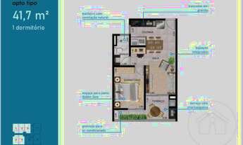 Imagem 2: Apartamento com 1 dormitório à venda, 41 m² por R$ 229.568,93 - Praia da Maranduba - Ubatu