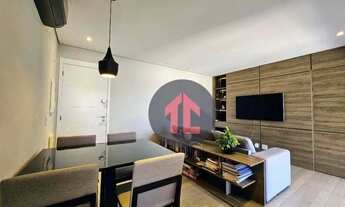 Imagem 1: Apartamento com 1 dormitório para alugar, 57 m² por R$ 5.826,30/mês - Cambuí - Campinas/SP