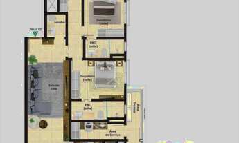 Imagem 6: Apartamento Luxuoso, com 3 Suítes, à venda por R$ 2.820.000 - Centro - Guaratuba/PR