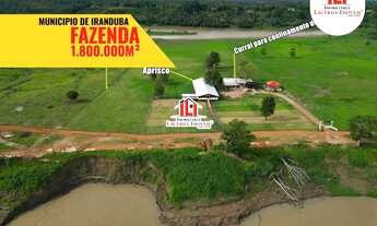 Imagem 10: Fazenda em Iranduba medindo 1.800 x 1.000= 1.800.000m² na várzea