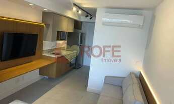 Imagem 2: Apartamento tipo studio para venda no Trends Brooklin, prédio novo, de 2023. Totalmente mo