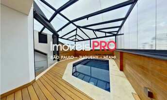 Imagem 3: Moema Pássaros, cobertura Fora de Rota, Alto Padrão, 4 suites, 4 vagas e piscina privativa