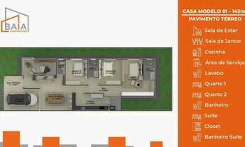 Imagem 3: Casa na Planta no Araçagy com 3 quartos