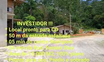 Imagem 5: Chácara-15000m²-100% plano-sobrado-depósito-murado-prox da estrada-asfalto-investimento-di