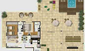 Imagem 5: Cobertura à venda, 2 quartos, 1 suíte, 3 vagas, Buritis - Belo Horizonte/MG