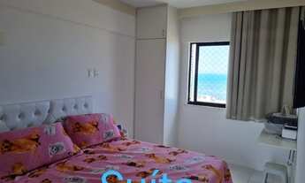 Imagem 3: Apartamento 3/4 01 suite Vista Mar varanda, armários, Nascente Documentação 100