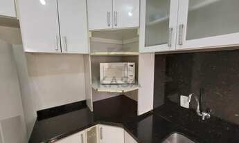 Imagem 3: Apartamento mobiliado de 01 dormitórios, sala de estar/jantar, cozinha, banheiro social