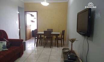 Imagem 2: Apartamento com 2 dormitórios para alugar, 80 m² por R$ 3.300,00/mês - Aparecida - Santos