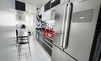 Imagem 6: Apartamento com 3 dormitórios à venda, 84 m² por R$ 800.000,00 - Marapé - Santos/SP